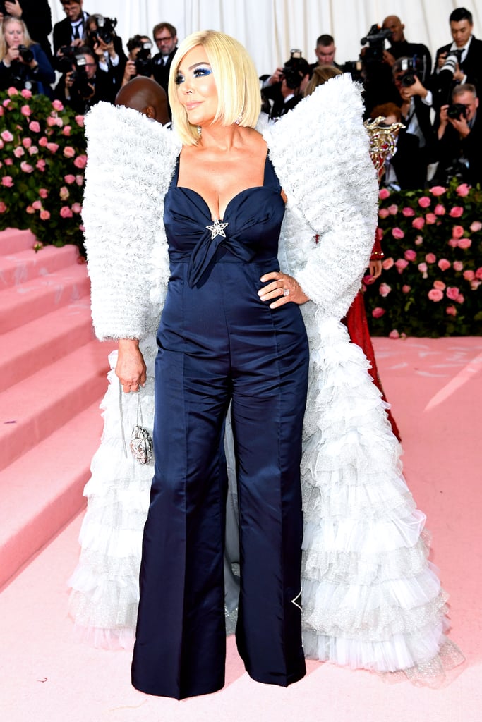 Kris Jenner Hair at Met Gala 2019