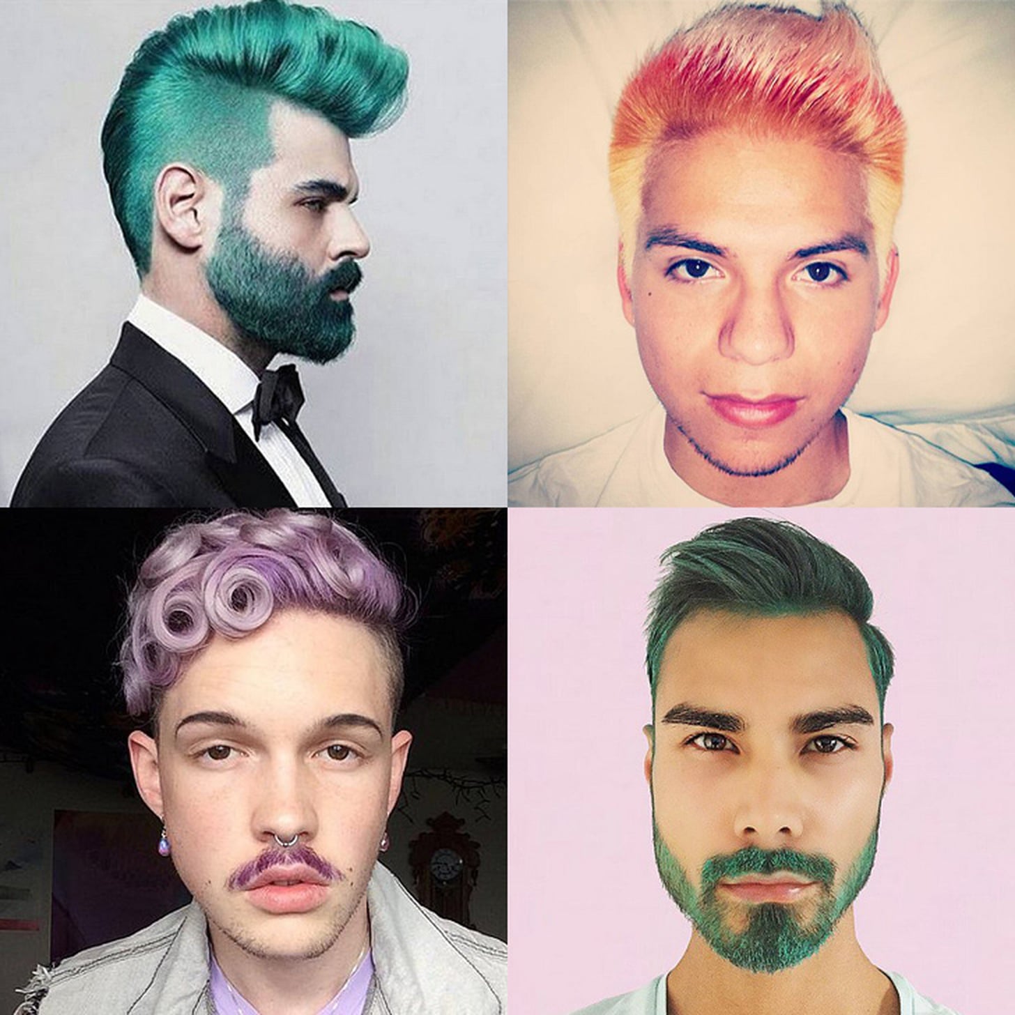 Rainbow Hair Color Ideas For Men | PS Beauty