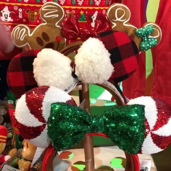 Disney Christmas Minnie Mouse Ears 2019