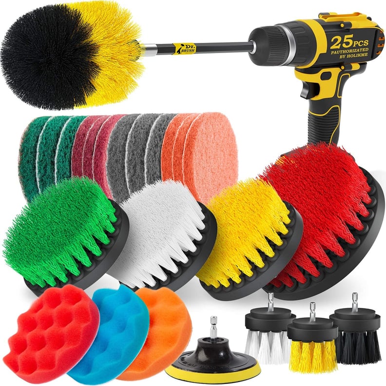 This Holikme Drill Brush Set Is on Sale for $8 at