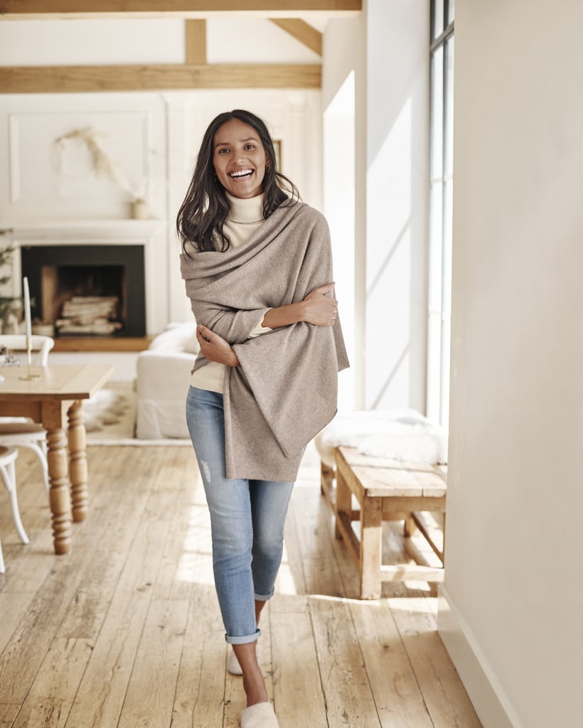 Hill Cashmere Wrap Sponsored Gallery 2021 POPSUGAR Photo 3