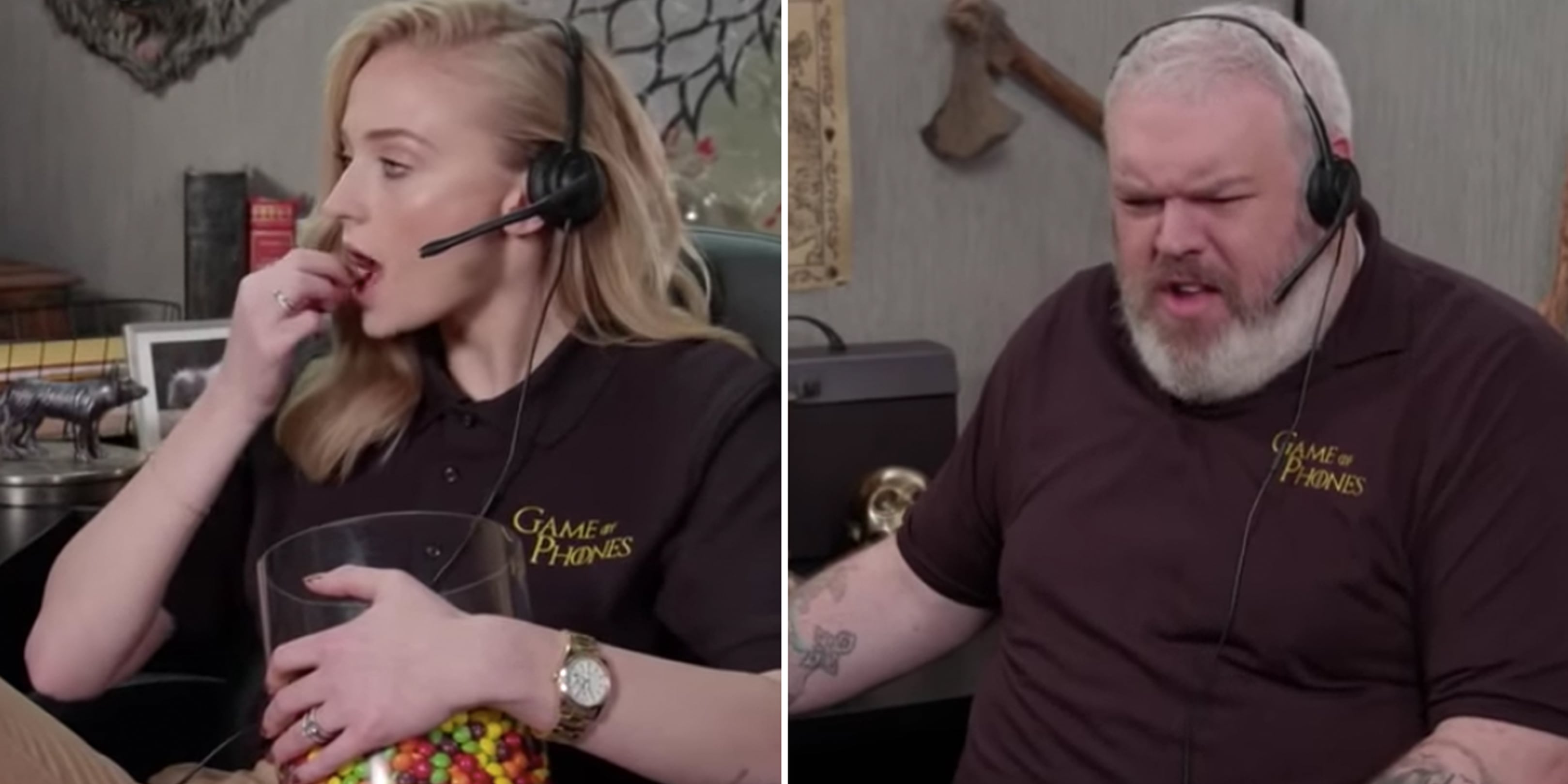 Game of Thrones Hotline on Jimmy Kimmel Live POPSUGAR Entertainment