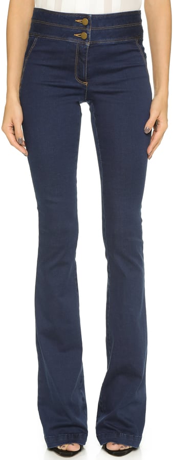 Veronica Beard High Waisted Flare Jeans