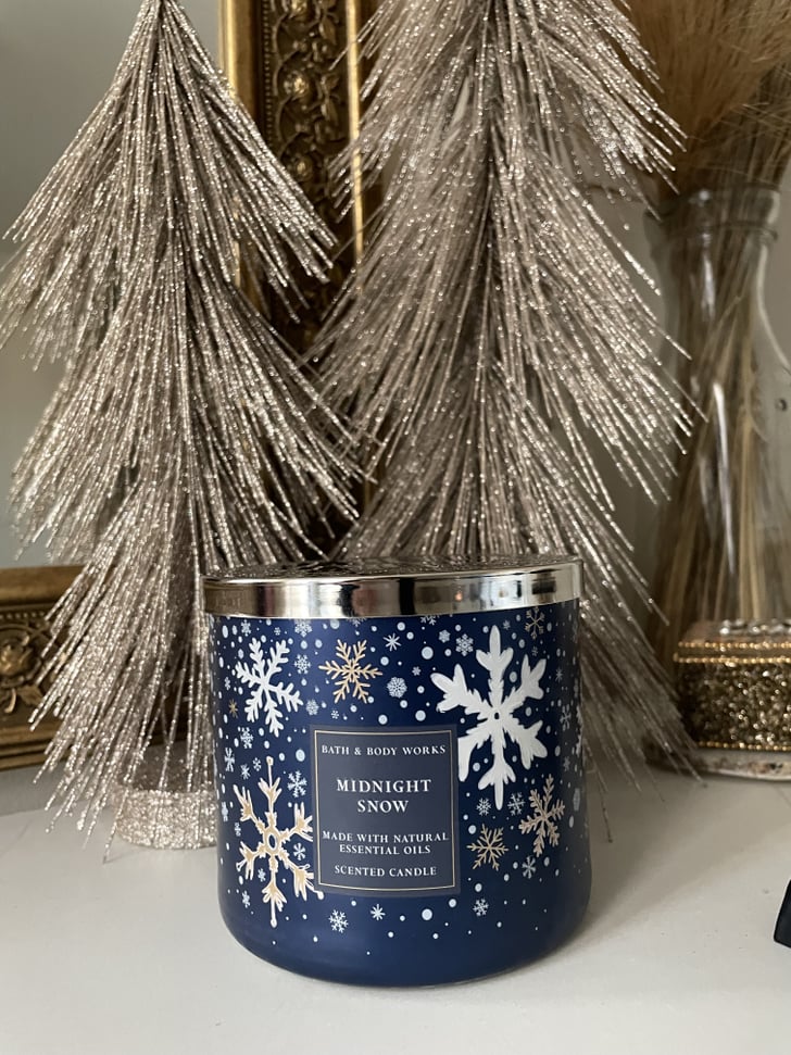Bath & Body Works Midnight Snow 3Wick Candle Best Bath & Body Works