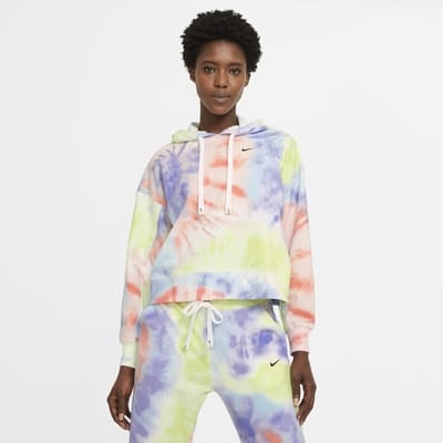 Nike Dri-FIT Get Fit Women's Tie-dye Pullover Training Hoodie