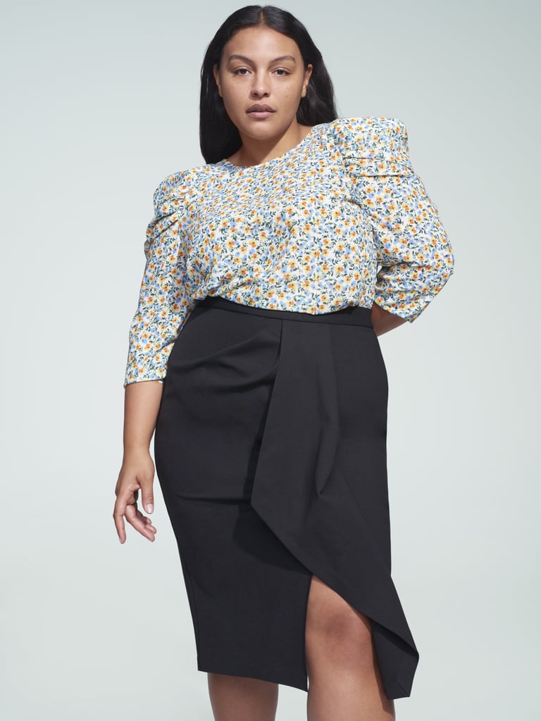 Jason Wu x Eloquii Draped Puff Sleeve Blouse | Jason Wu Eloquii ...