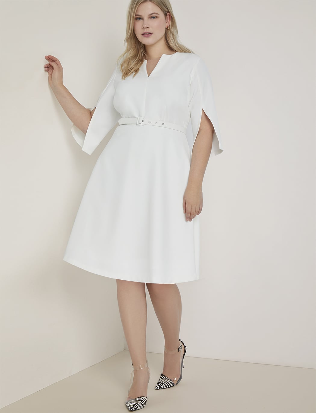 eloquii white dress