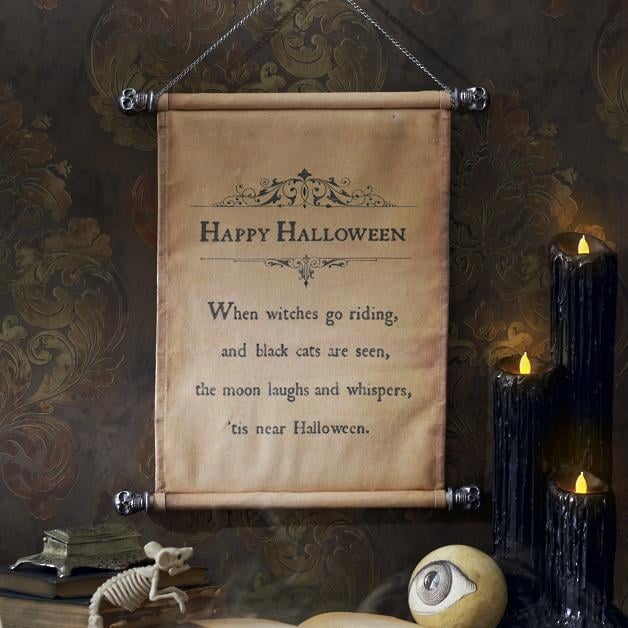 A Spooky Scroll: Vintage Halloween Scroll