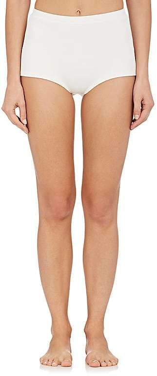 Solid & Striped Cindy Ribbed Boyshort Bikini Bottom