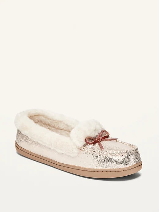 Sherpa lined moccasin womens 2025