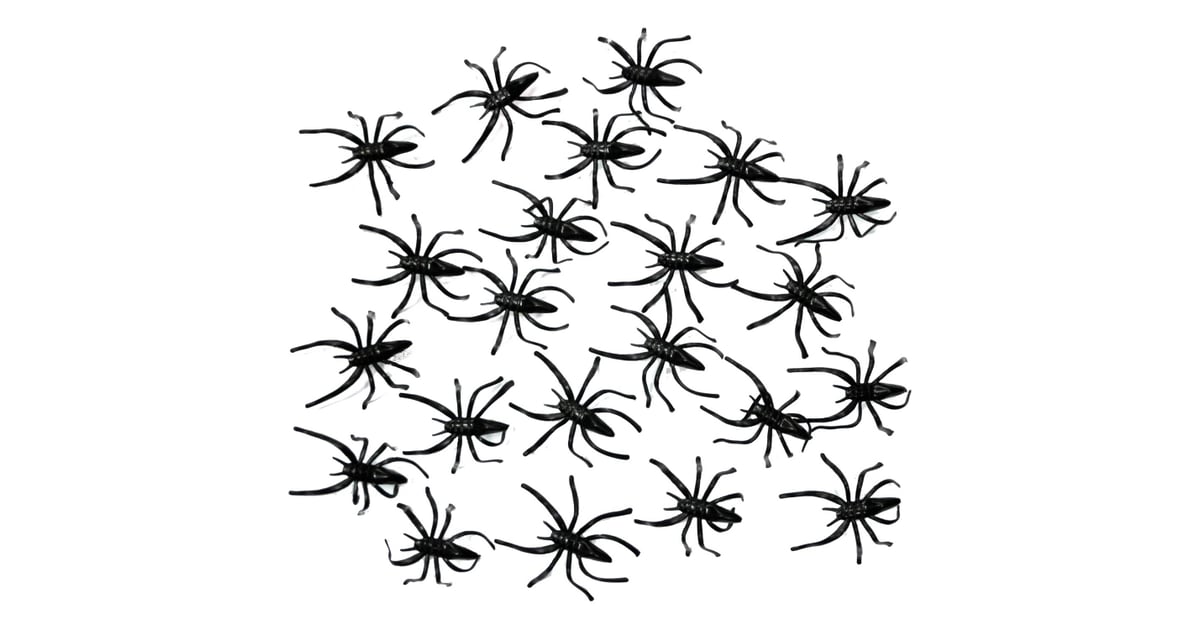 plastic spiders