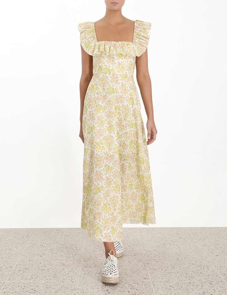 Goldie Ruffle Neck Long Dress | Fashion Trends August 2019 | POPSUGAR ...