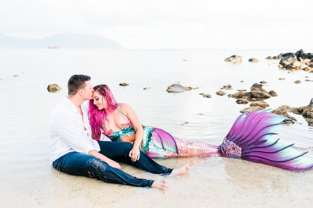 A Couple's Sexy Mermaid-Themed Photo Shoot