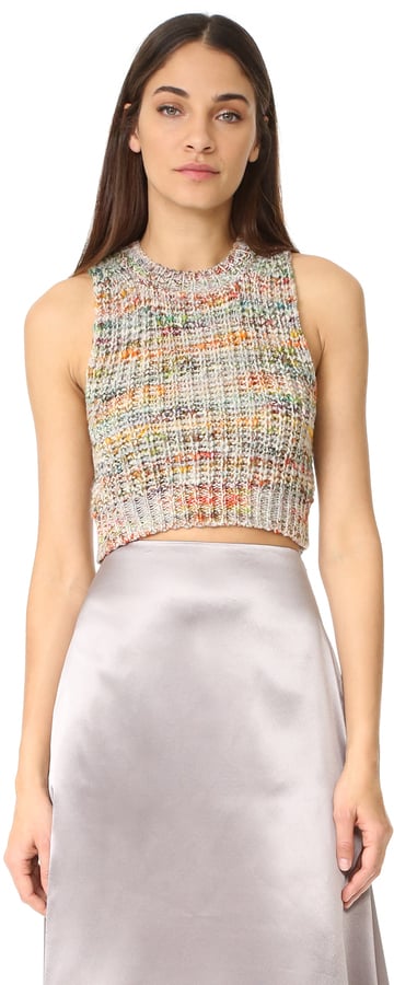Acne Studios Zelia Multi Sleeveless Crop Sweater