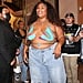 See Lizzo Wearing a Crochet Bikini Top With Jeans to Dinner