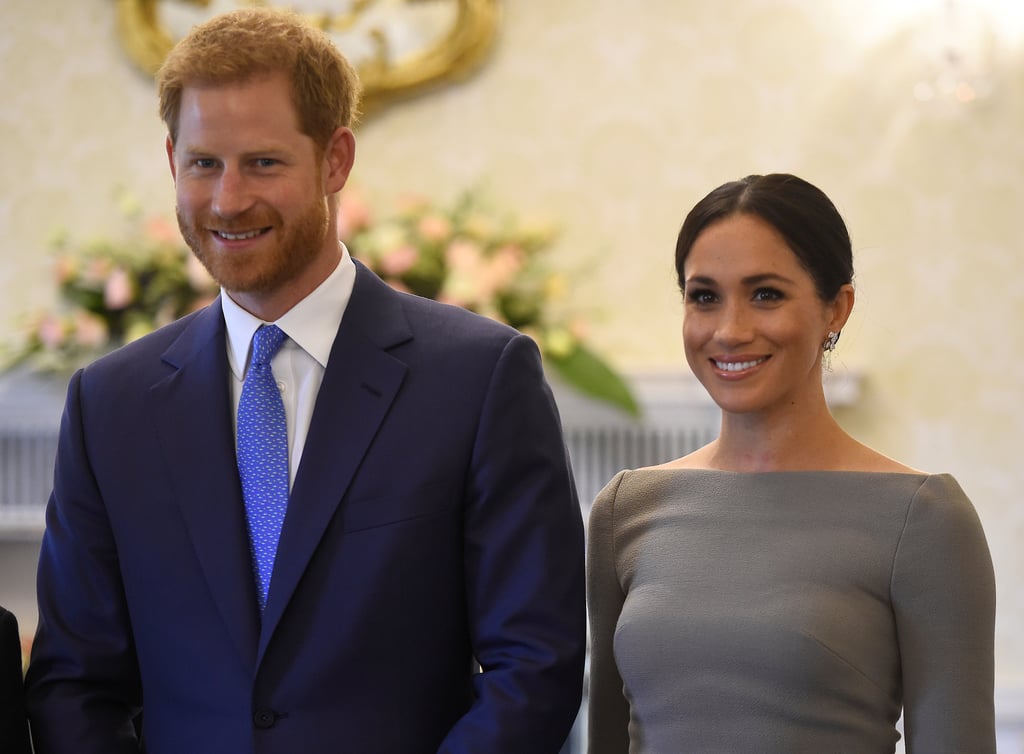 Meghan Markle's Gray Roland Mouret Dress