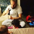 This Video of Zoe Saldana's Husband and Their Kids Will Break You