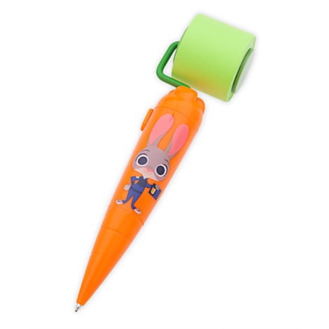 Sticky Note Roller Carrot Pen