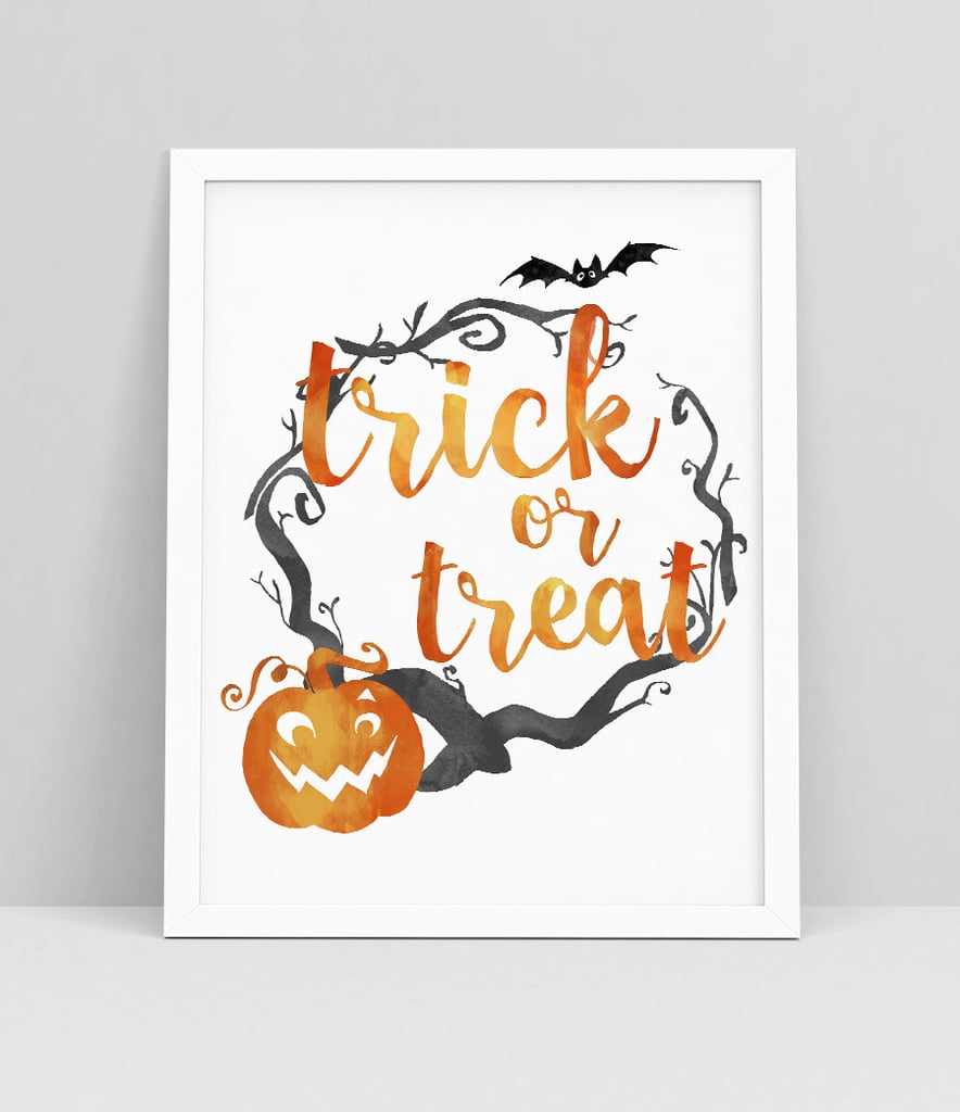 Trick or Treat Poster