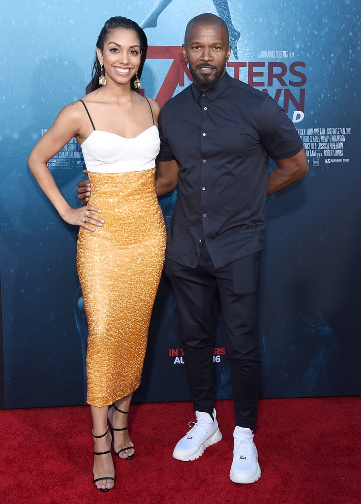 Jamie Foxx and Sylvester Stallone at 47 Meters Down Premiere