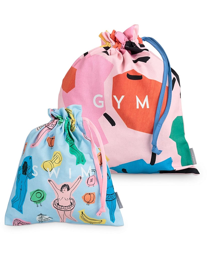 Gym & Swim Travel Bags Set of Two