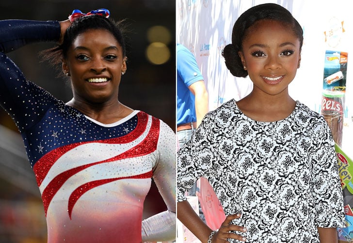 Simone Biles Played by Skai Jackson