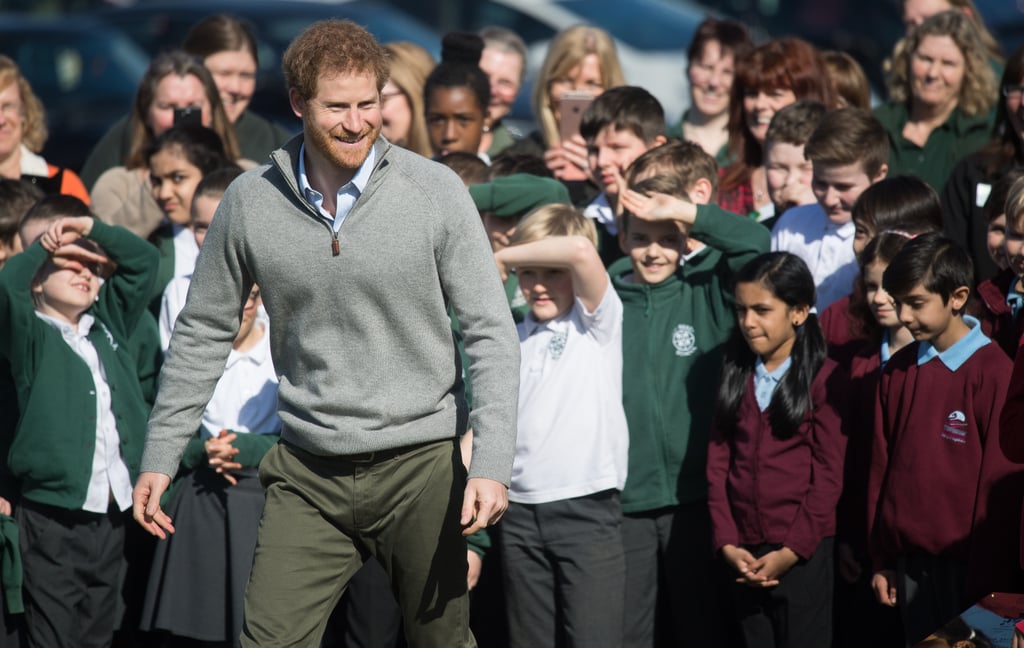 Prince Harry in Epping Forest Photos March 2017