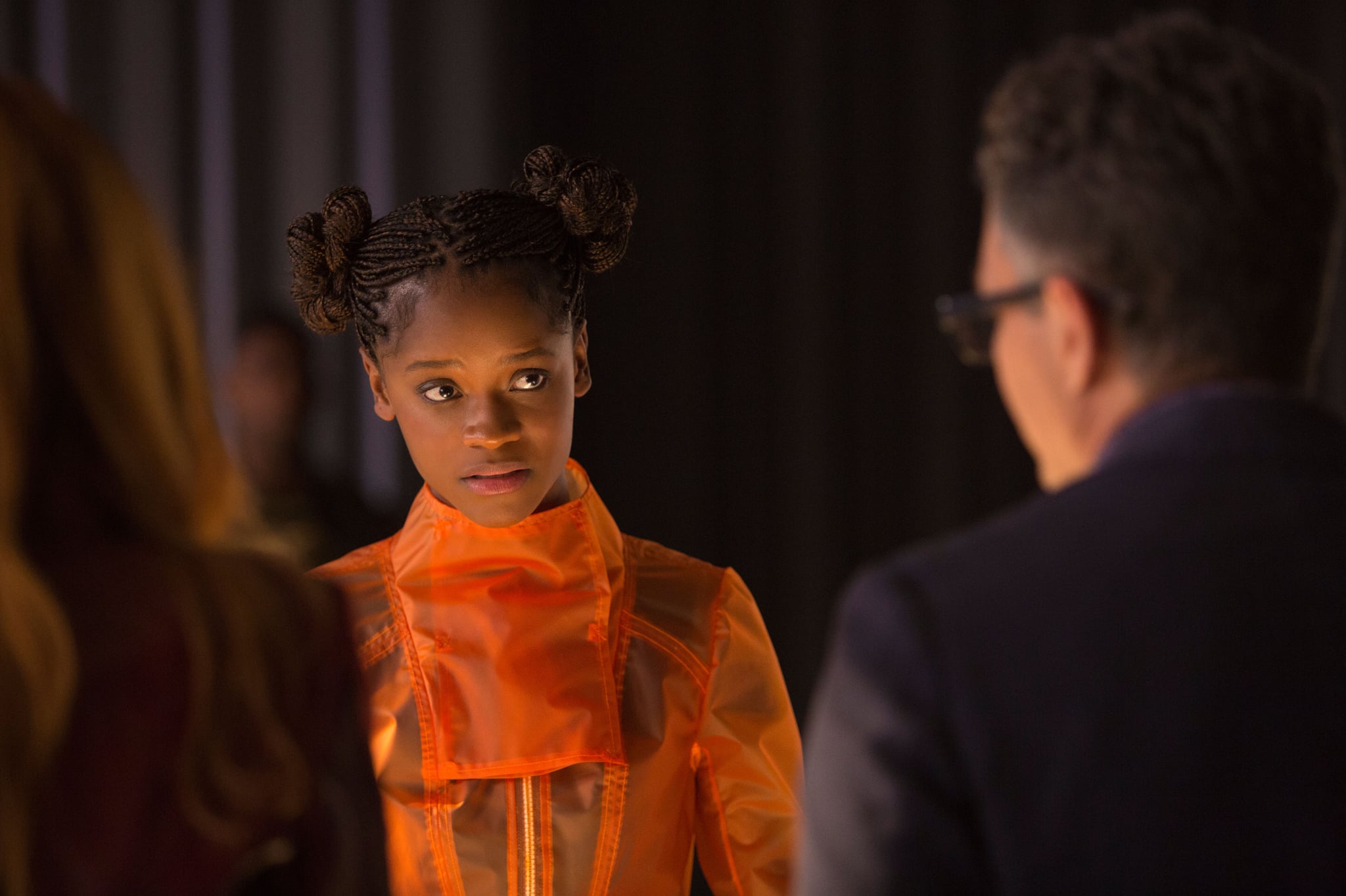 AVENGERS: INFINITY WAR, from left: Letitia Wright, Mark Ruffalo, 2018. ph: Chuck Zlotnick / Marvel /  Walt Disney Studios Motion Pictures /Courtesy Everett Collection