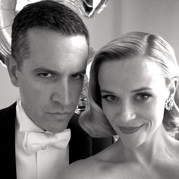 The couple showed off their best selfie pose.