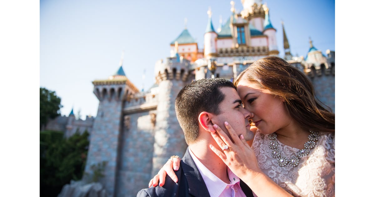 Katie and Matt Disneyland Engagement Photos POPSUGAR Love & Sex