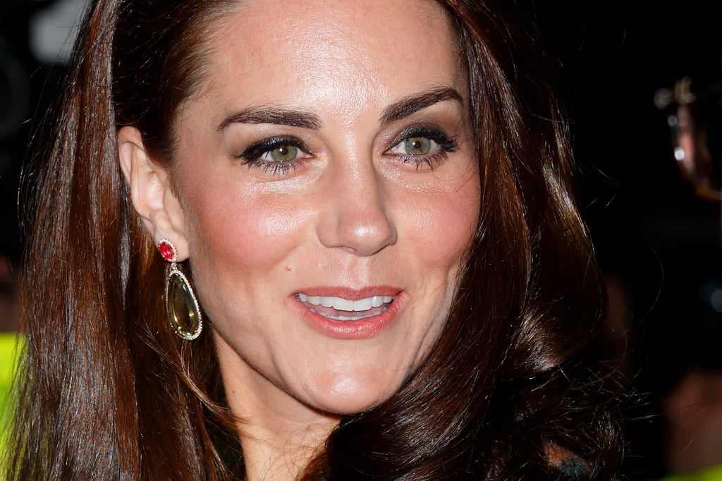 Kate Middleton's Green Temperley Gown Portrait Gala 2017