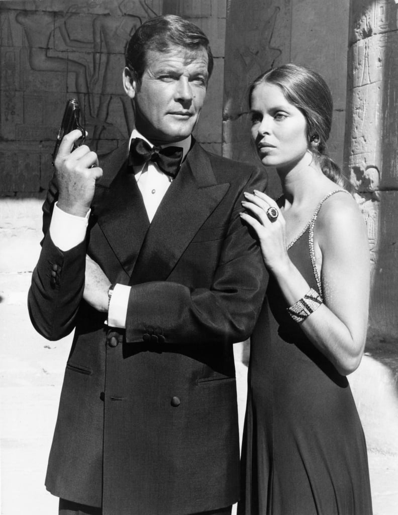 Barbara Bach and Roger Moore in The Spy Who Loved Me
