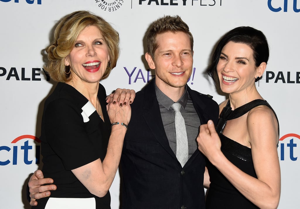 The Good Wife costars Christine Baranski, Matt Czuchry, and Julianna Margulies brought their offscreen chemistry to the PaleyFest red carpet in LA on Saturday.
