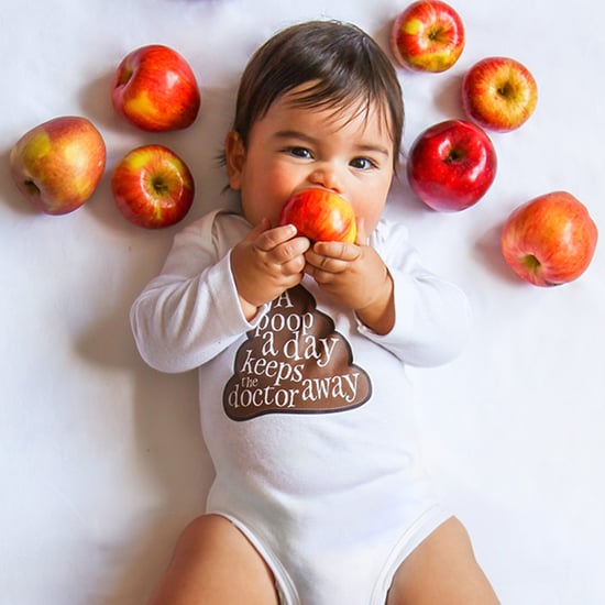 Mom's Weekly Photo Shoot of Punny Onesies
