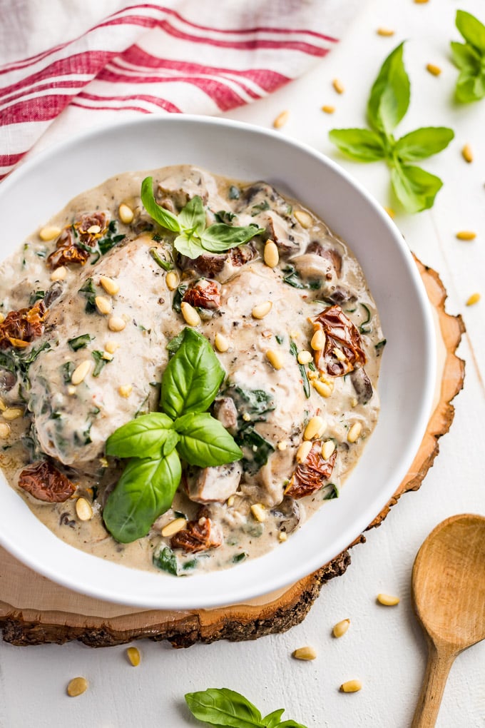 Instant Pot Creamy Tuscan Chicken