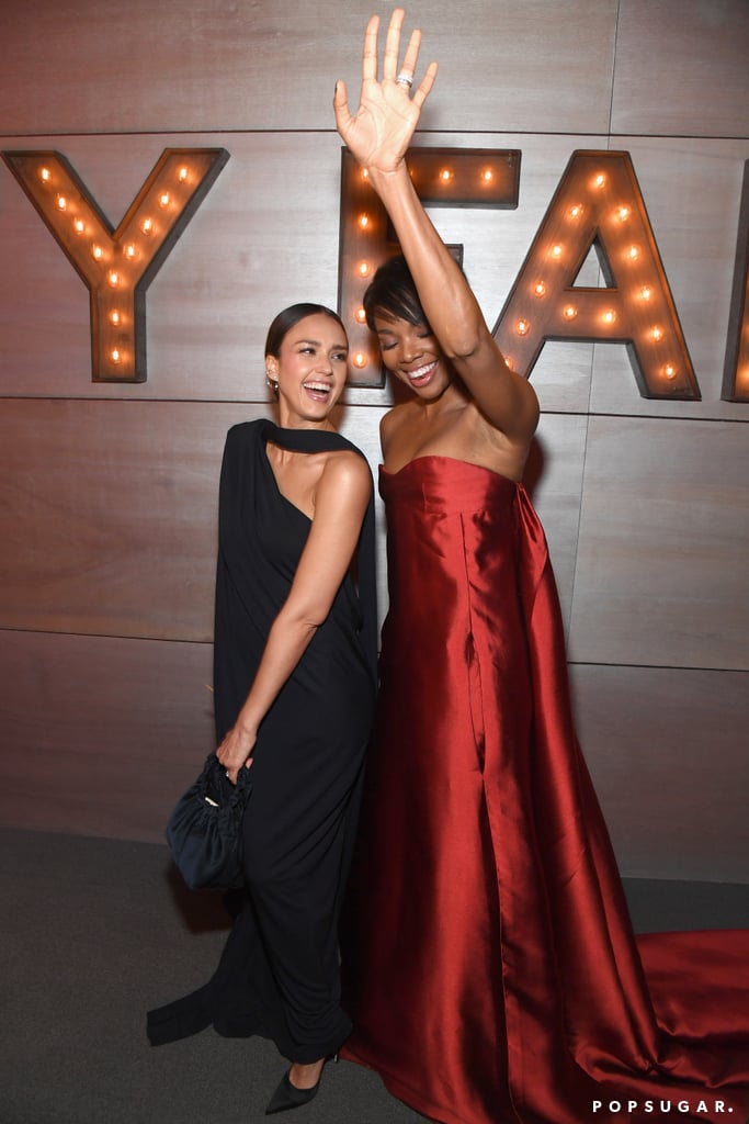 Pictured: Jessica Alba and Gabrielle Union