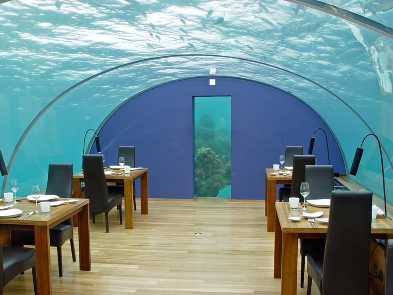 Ithaa Undersea Restaurant at Conrad Maldives Rangali Island (The Maldives)