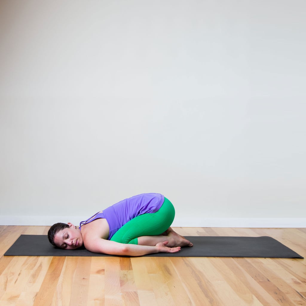 Child's Pose With Relaxed Arms