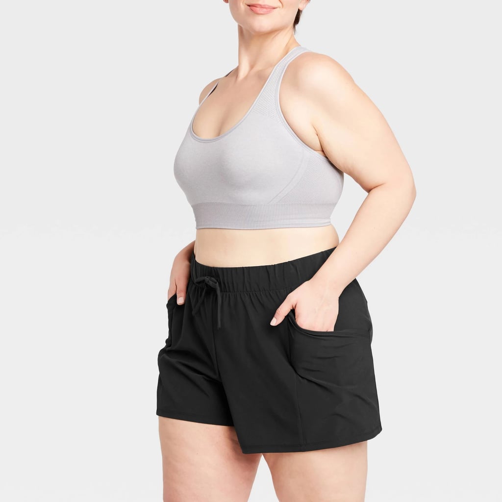 Target Women's Plus Size Stretch Woven Shorts