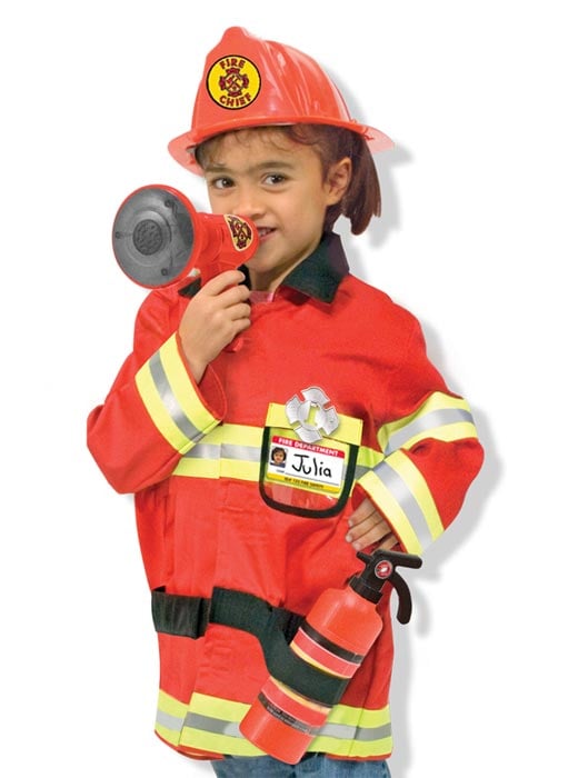 Fire Chief Role Play Costume Set