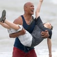Dwayne Johnson Showcases His Bulging Muscles While Saving a Boy From Drowning in the Ocean