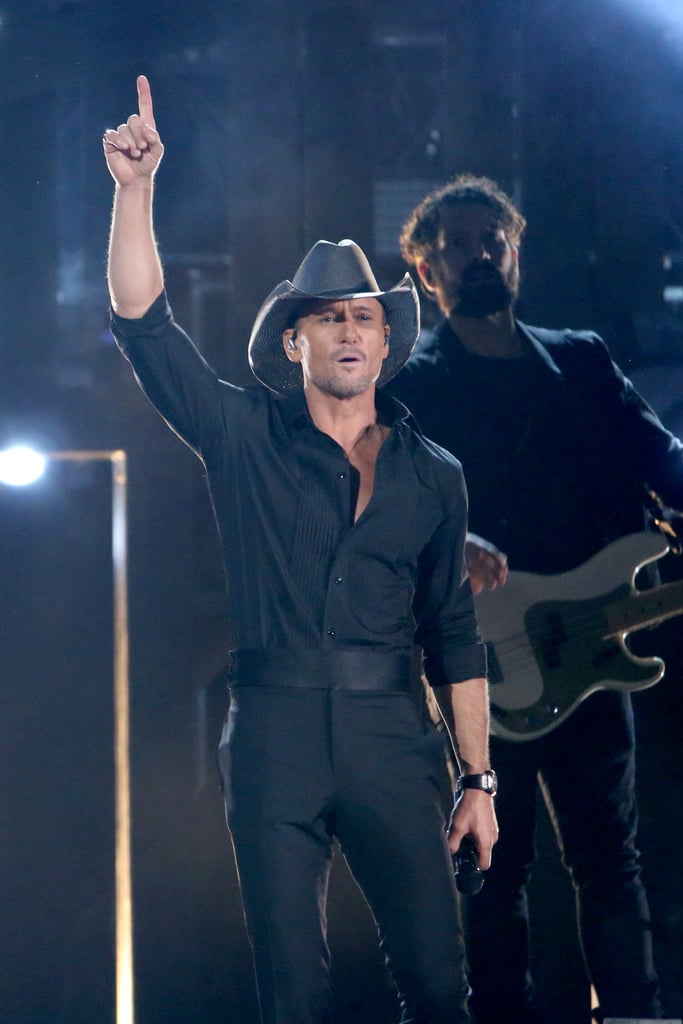 Faith Hill and Tim McGraw at the CMA Awards 2016