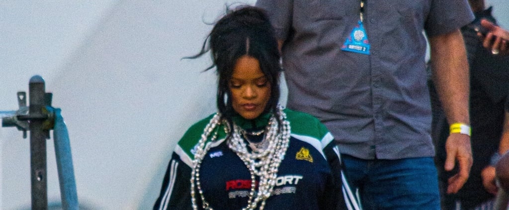 Rihanna and A$AP Rocky at Lollapalooza Paris
