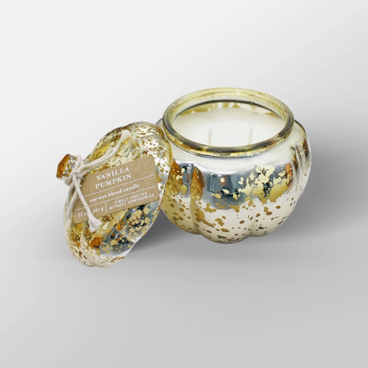 Vanilla Pumpkin Mercury Glass Pumpkin Jar 2-Wick Candle | Shop the Best