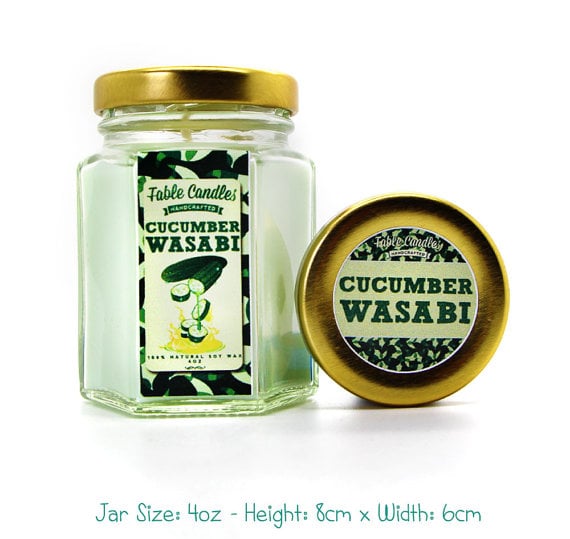 cool yet spicy candle