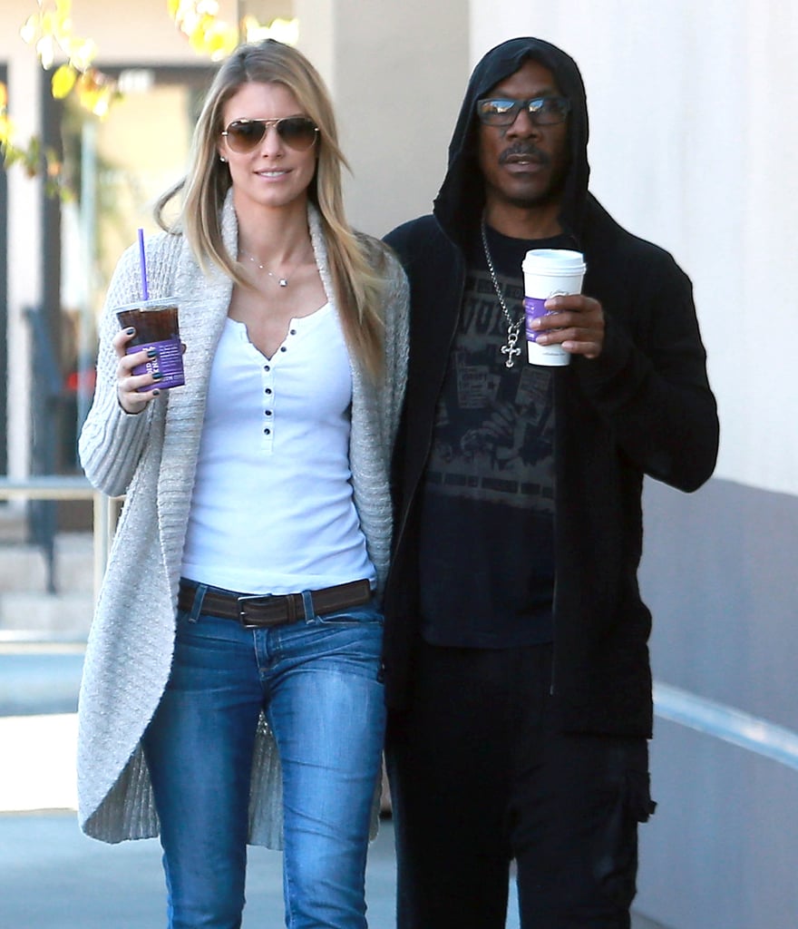 Eddie Murphy grabbed coffee with his girlfriend, Paige Butcher, in LA on Saturday.