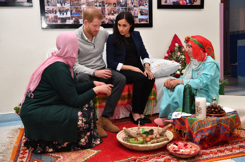 Meghan Markle Gets Henna Tattoo in Morocco Feb. 2019