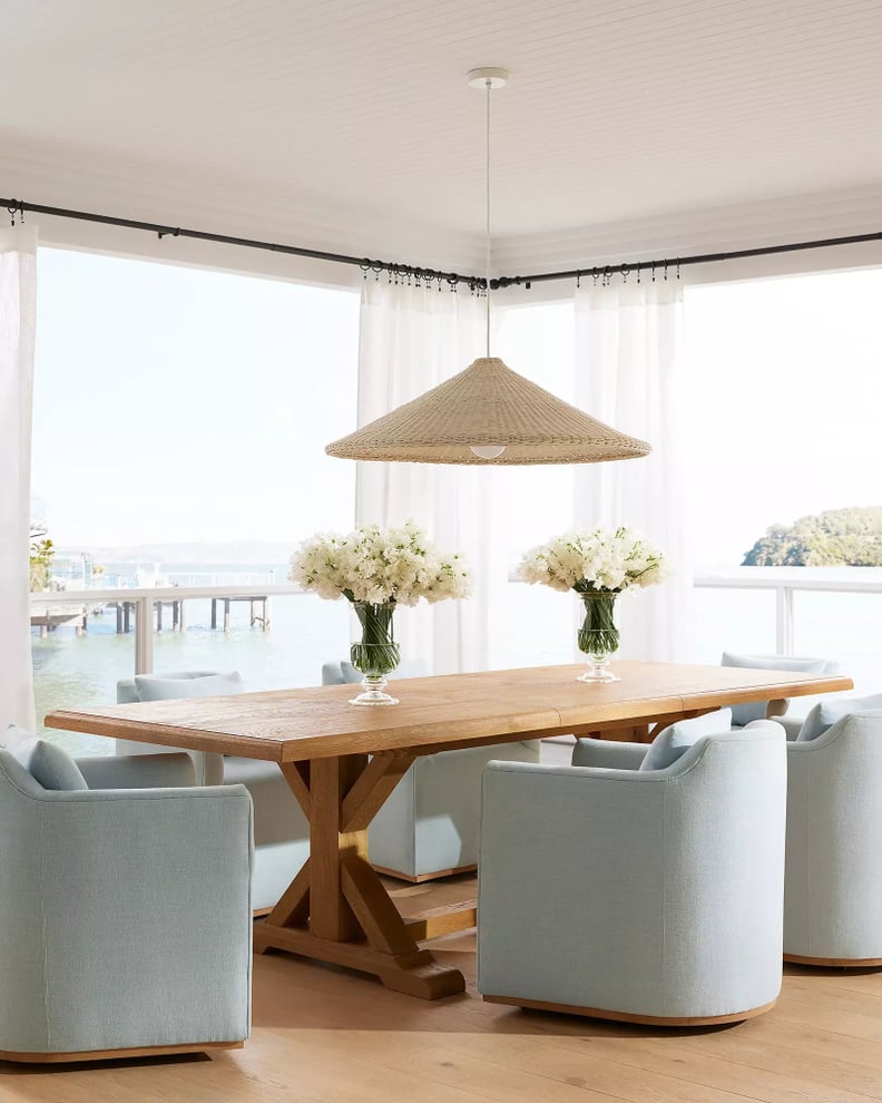 An Extendable Dining Table From Serena & Lily