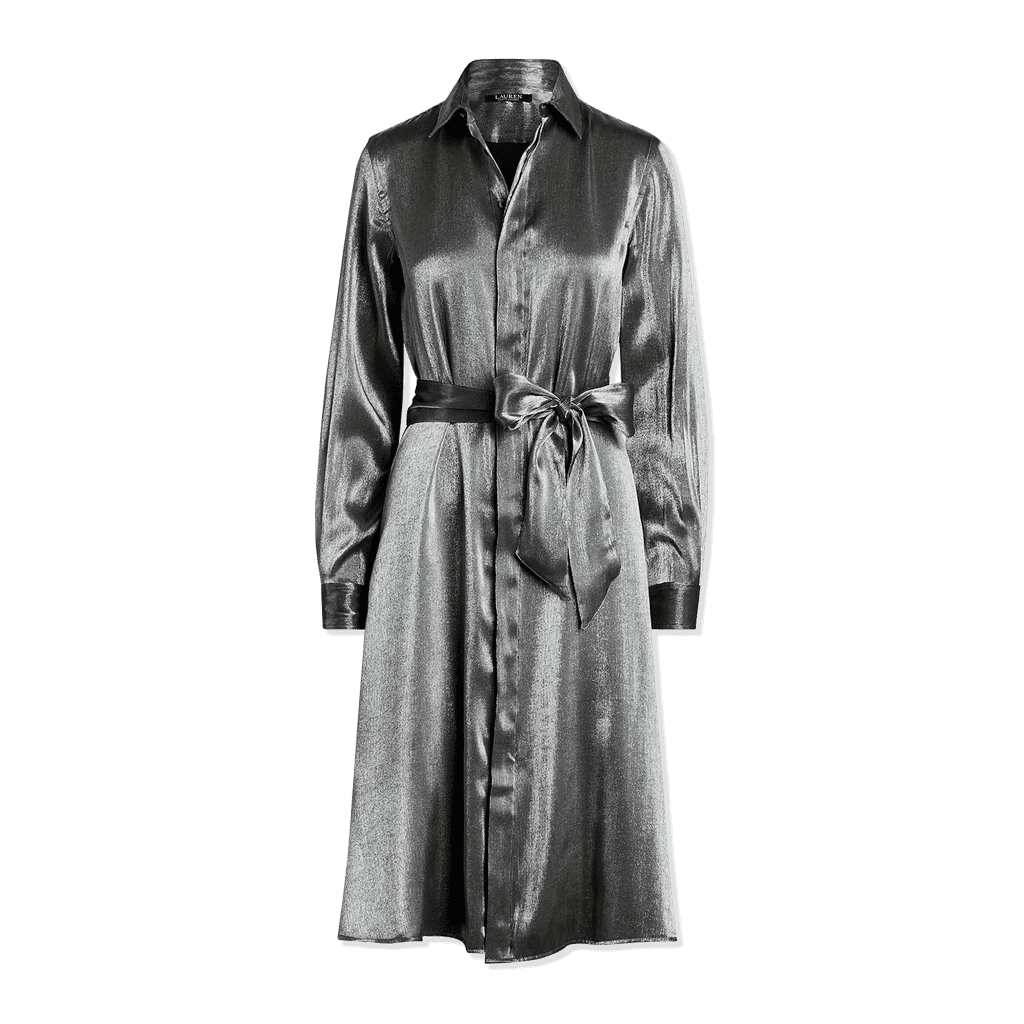 Lauren Ralph Lauren Satin Shirtdress