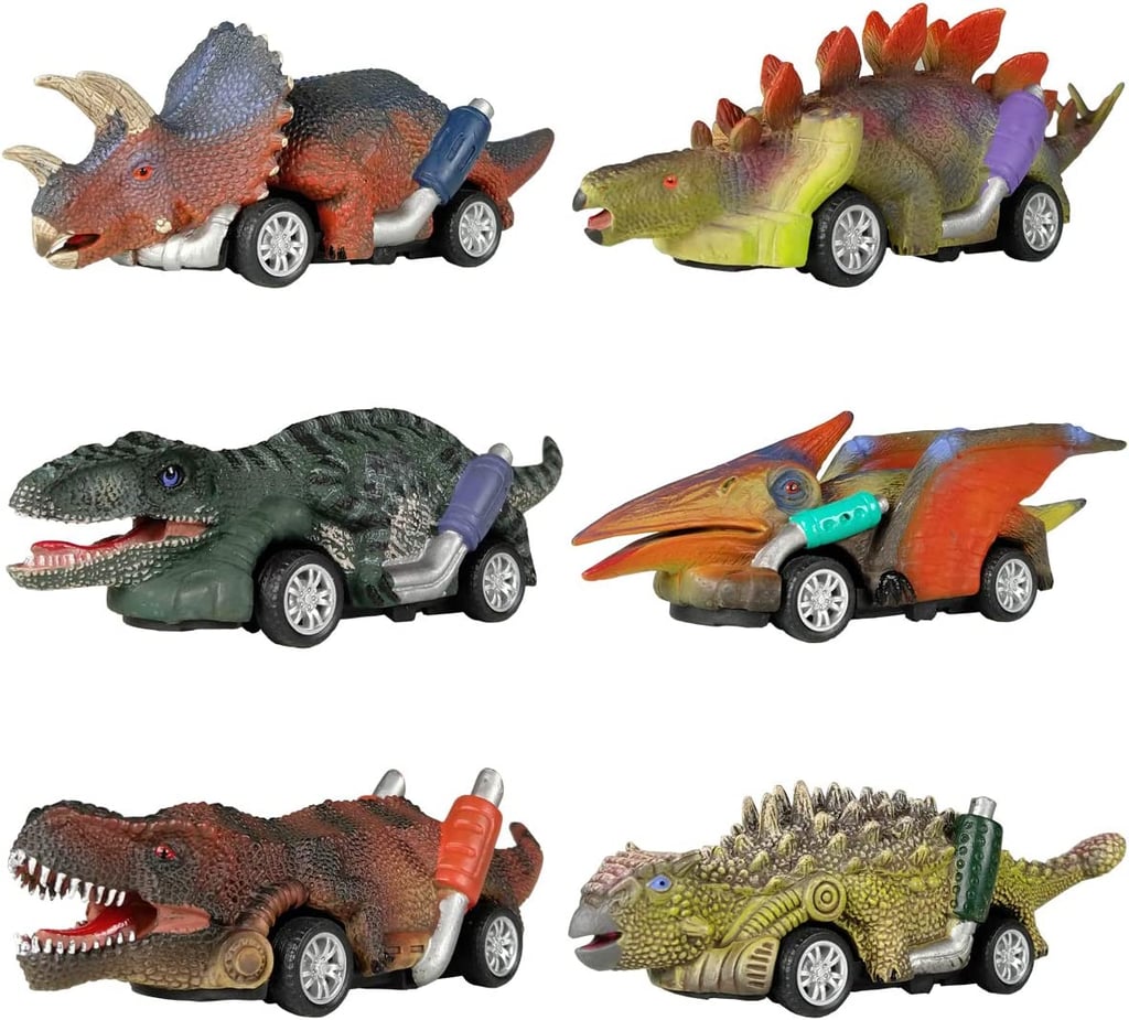 Unique Racing: Dinobros Dinosaur Toy Pull Back Cars